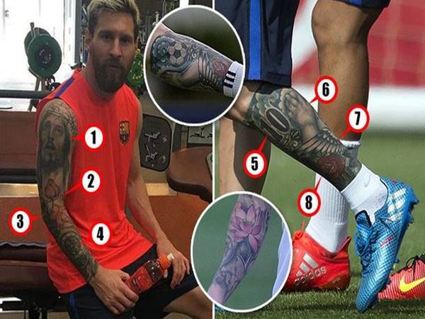 Hình xăm Messi có ý nghĩa gì? Nó có điều gì đặc biệt?