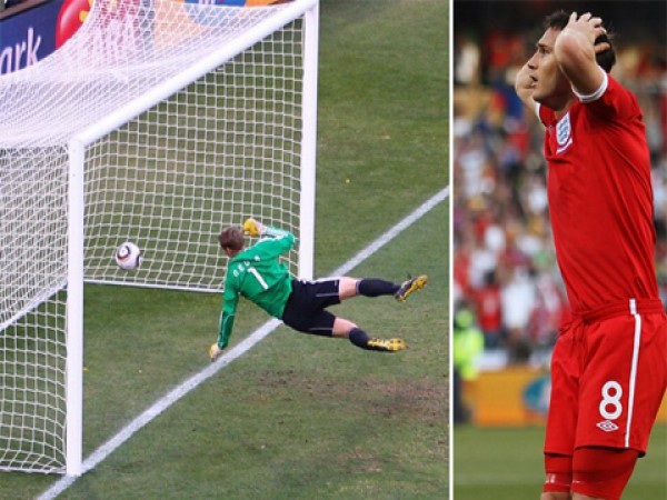 Frank Lampard và bàn thắng bị từ chối tại World Cup 2010