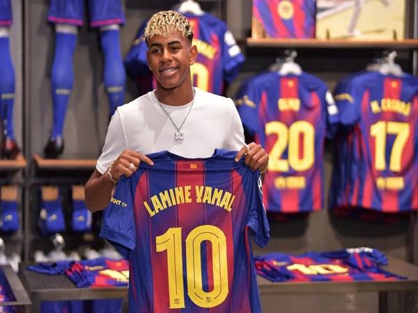 Tìm hiểu Yamal số áo mấy tại Barca và ĐT Tây Ban Nha Tìm hiểu Yamal số áo mấy tại Barca và ĐT Tây Ban Nha